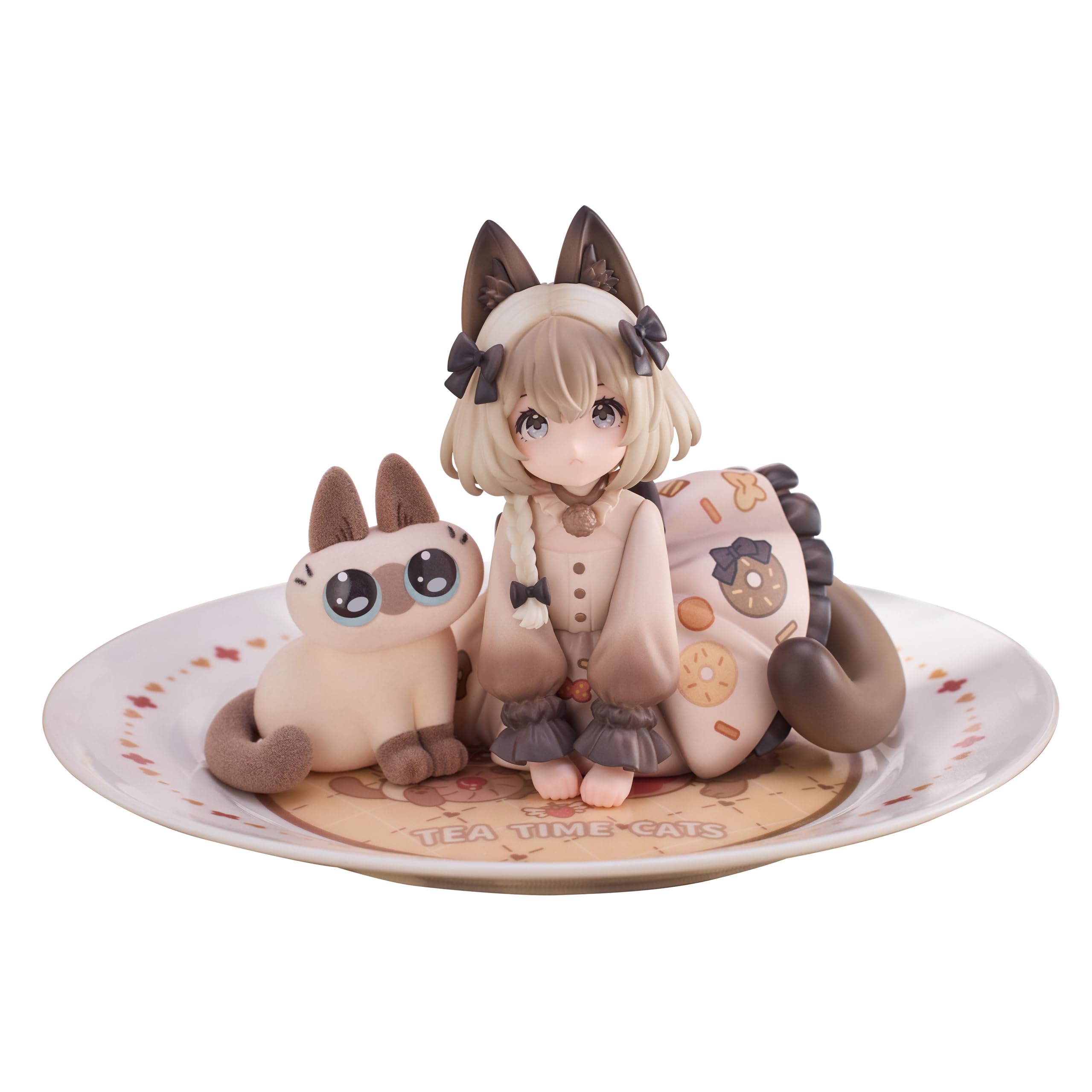 Amazon | RIBOSE DLCシリーズ ティータイムキャッツ x シャム猫あずき